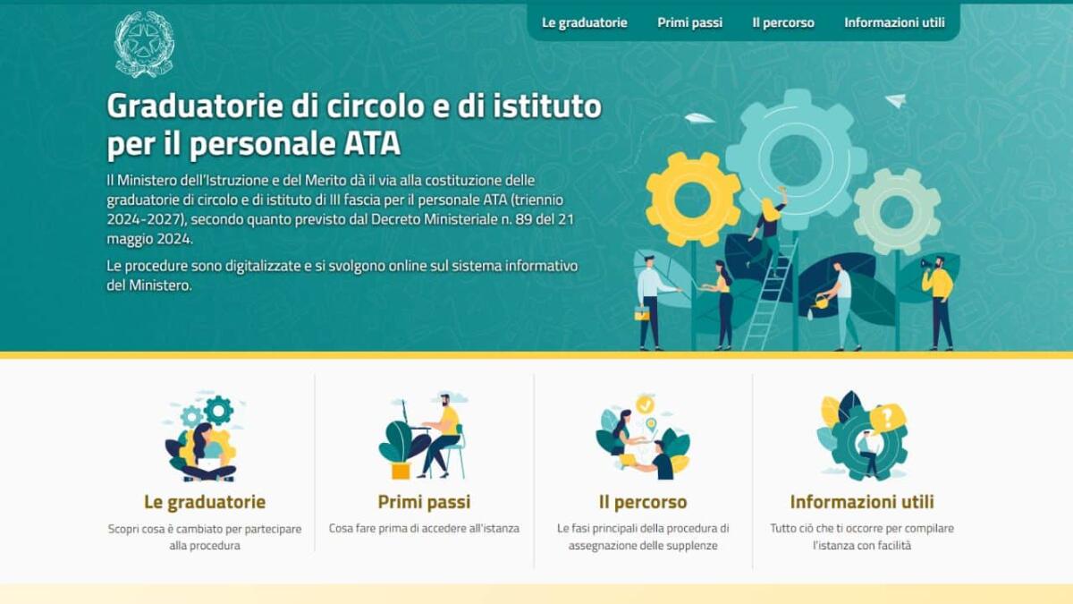 Graduatorie III Fascia ATA: molti laureati tra gli aspiranti 'collaboratori scolastici' - Graduatorie Personale ATA terza fascia