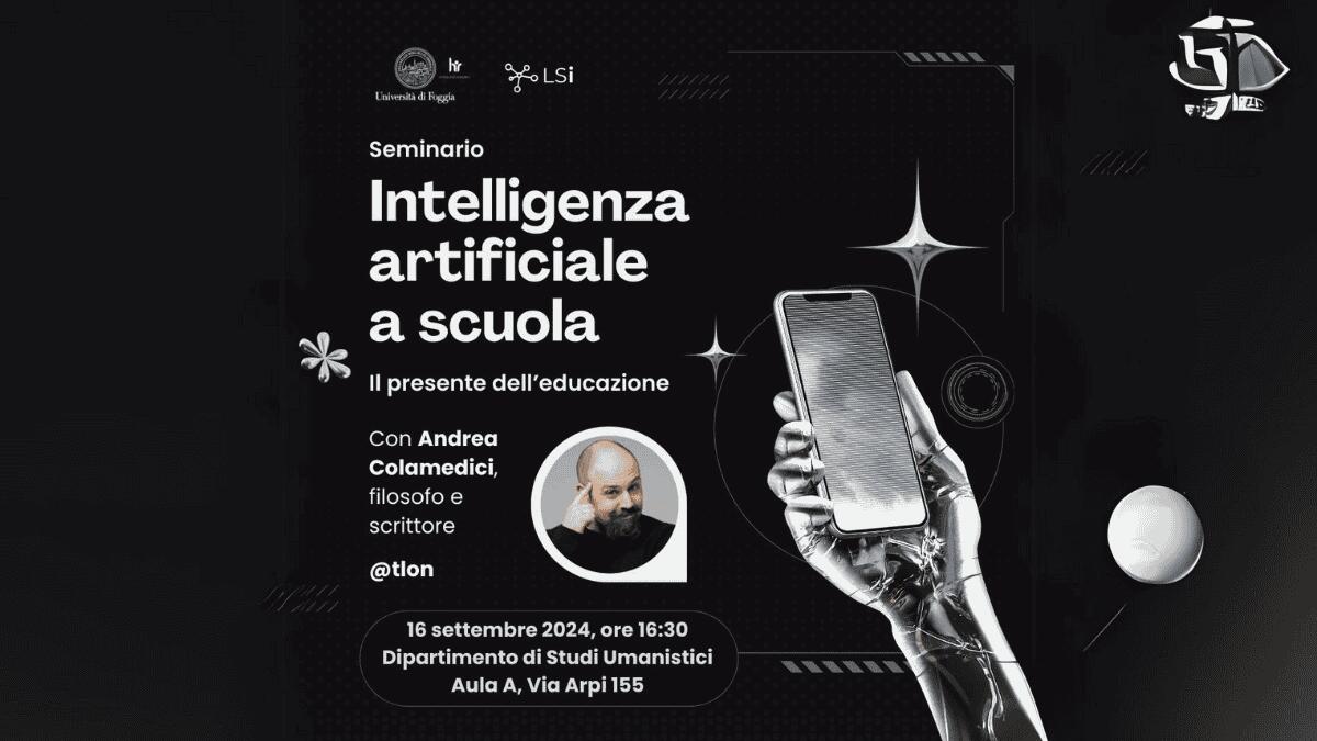 Workshop sull'intelligenza artificiale, LSI: 'un'occasione per il futuro' - workshop sull'intelligenza artificiale