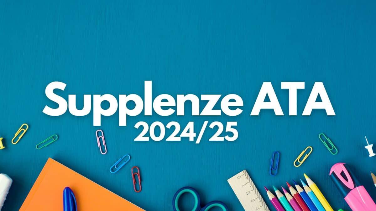 Supplenze ATA da graduatorie d'Istituto: posti disponibili suddivisi per Province - Supplenze ATA