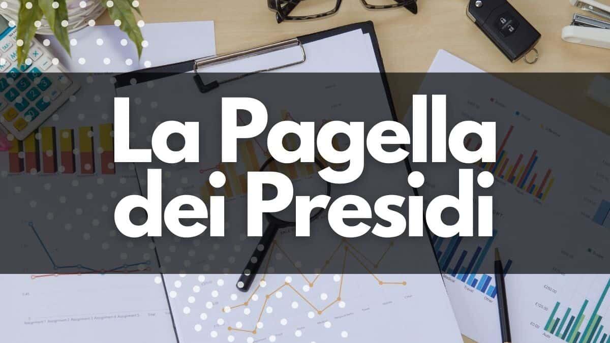 Pagella dei Presidi: la novità dal primo Gennaio 2025 - La pagella dei Presidi