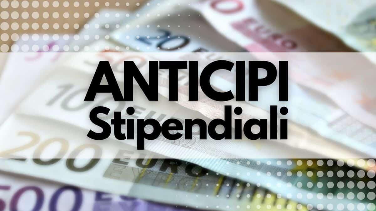 Stipendio personale scolastico: da gennaio gli anticipi sui benefici del nuovo CCNL [Tabelle CISL Scuola] - Anticipo stipendio