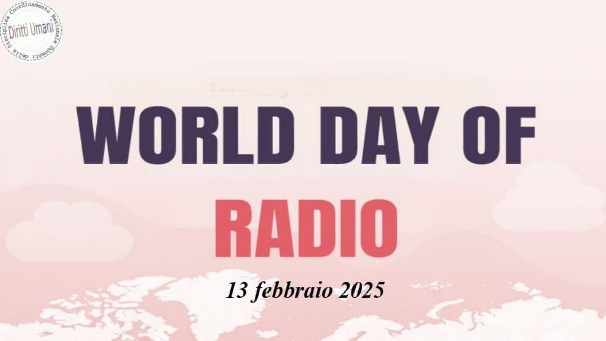 Giornata internazionale della Radio 2025: comunicato CNDDU - Giornata Internazionale della Radio 2025