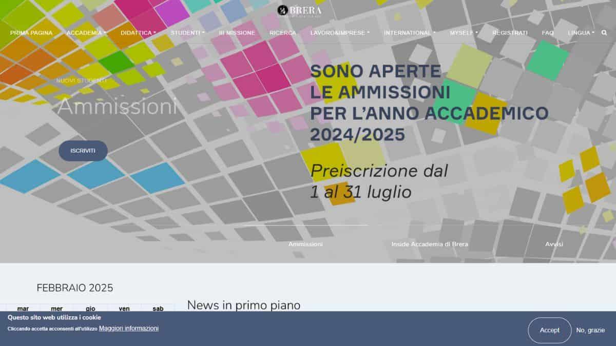 Concorso docenti all'Accademia di Belle Arti di Brera: il bando - Accademia delle Belle Arti di Brera di Milano