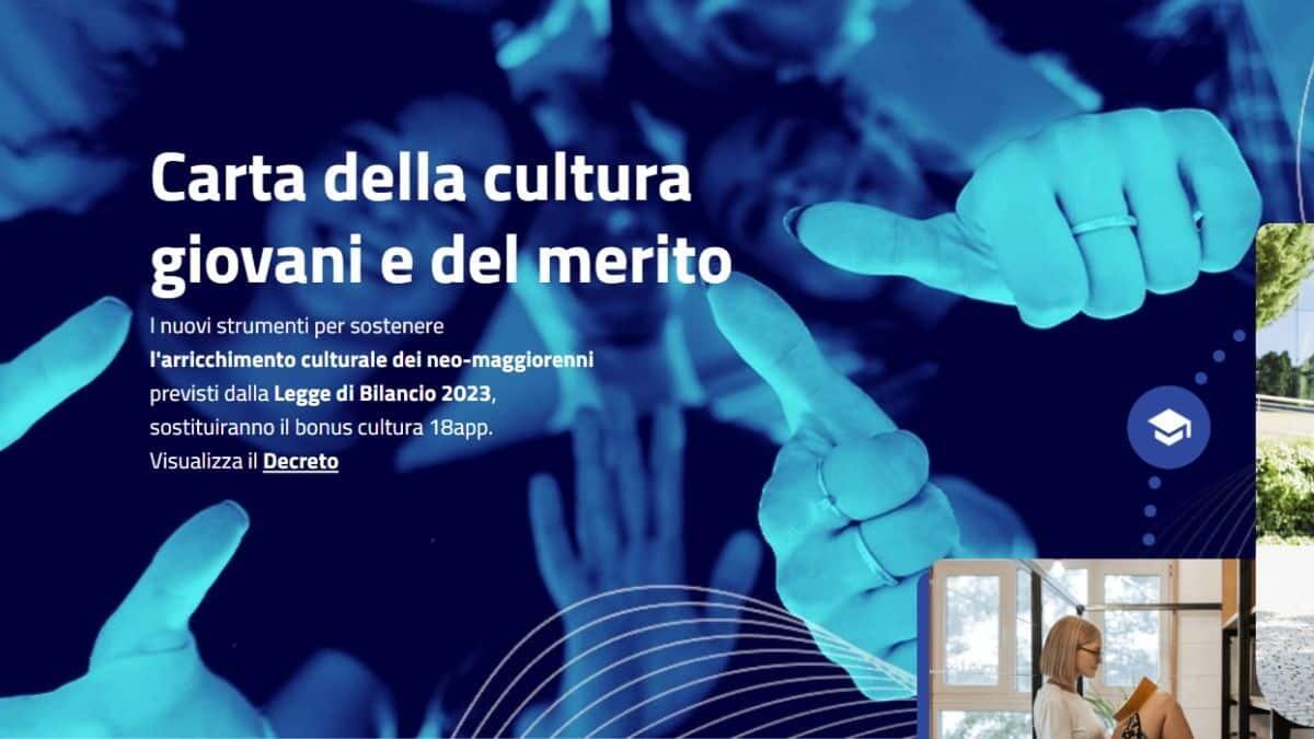 Decreto Cultura: nuovi fondi per librerie, biblioteche e Carta Giovani - Carta della Cultura