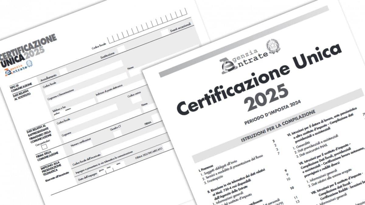 Certificazione Unica 2025 NoiPA: tutte le novità e le scadenze - certificazione unica 2025