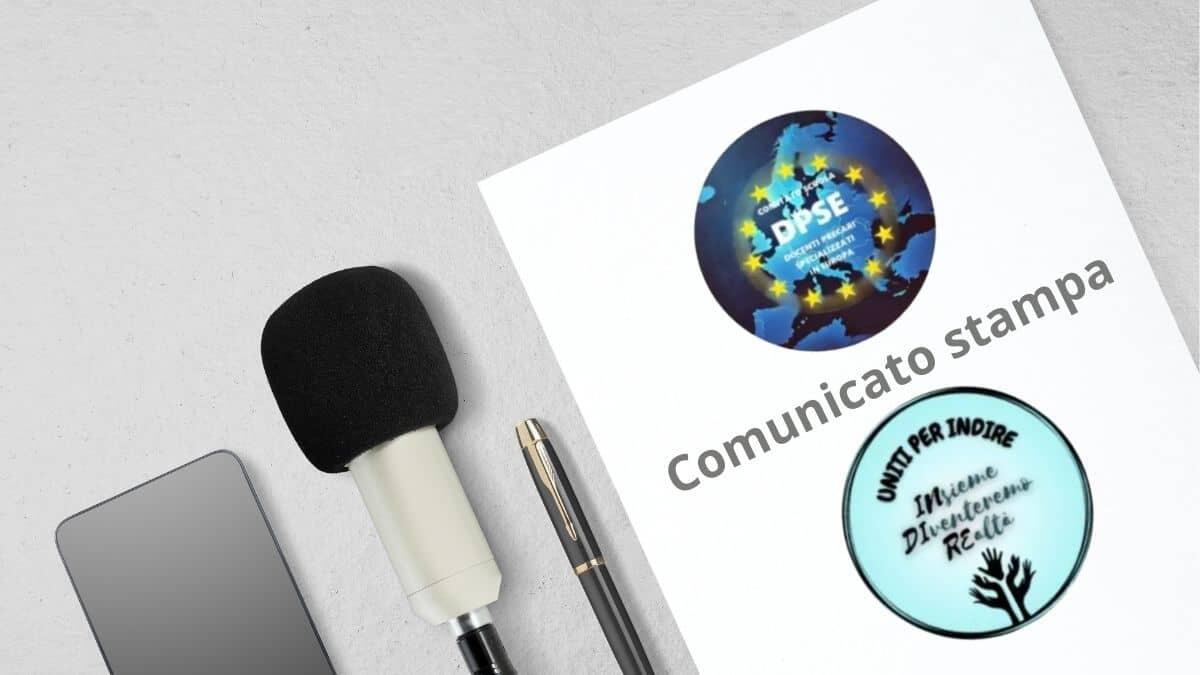 Docenti esclusi dai corsi INDIRE: il Comitato DPSE chiede un secondo ciclo e una proroga al Ministero - Docenti esclusi dai corsi INDIRE