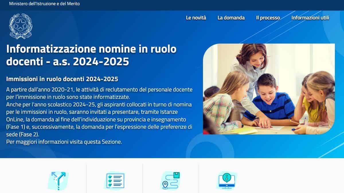 Immissioni in ruolo da I fascia GPS Sostegno: quasi 7.000 i posti disponibili - Immissioni in ruolo 2024-2025