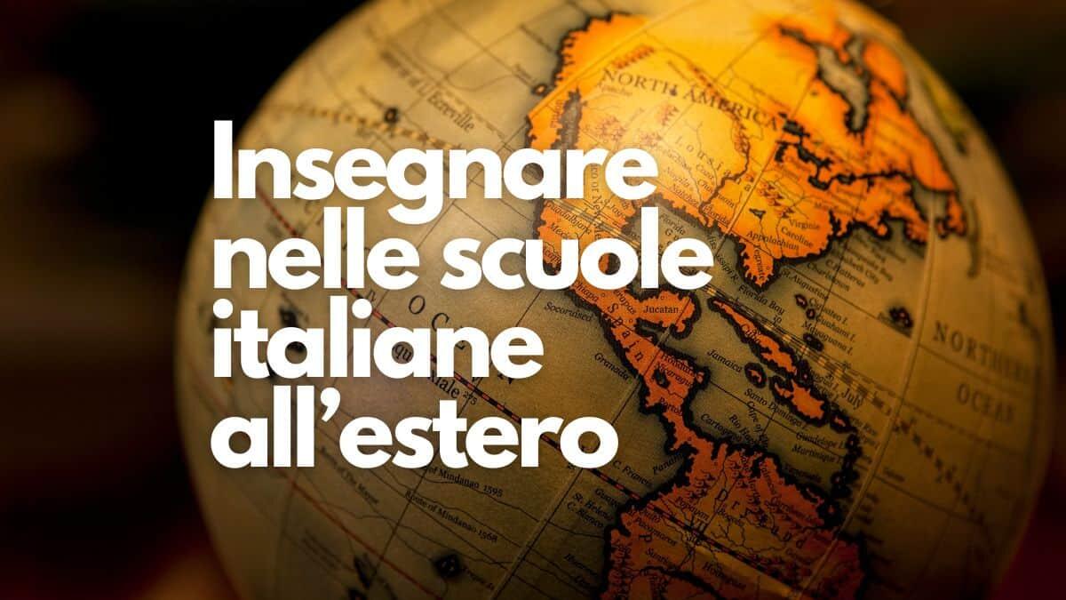 Esami di Stato nelle scuole italiane all'estero: candidature aperte fino al 7 aprile per commissari e presidenti - Insegnare nelle scuole italiane allestero