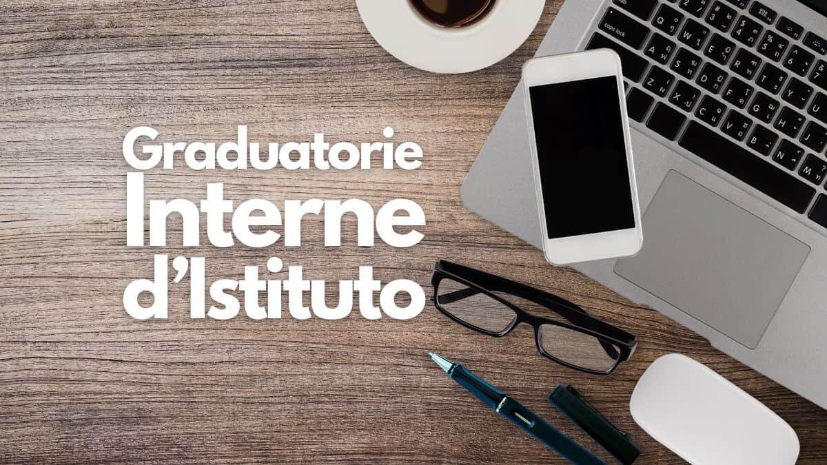Graduatoria interna d'Istituto: le novità a seguito del CCNI 2025/28 - Graduatorie Interne dIstituto
