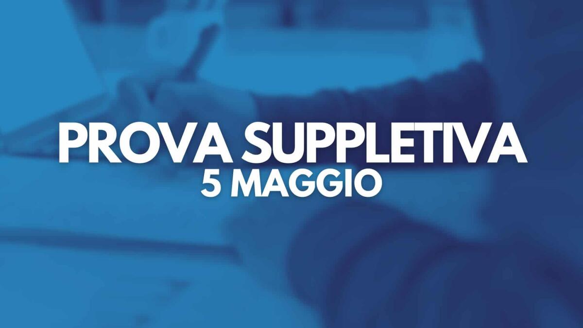 Concorso secondaria PNRR 2: la prova del 5 maggio è facoltativa, ma attenzione al punteggio - Concorso PNRR 2 Prova Suppletiva