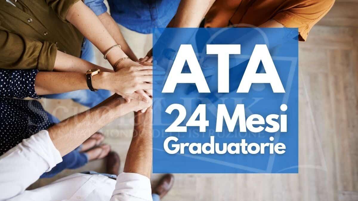 Aggiornamento graduatorie ATA 24 mesi: modello H e dichiarazione riserve [Chiarimenti] - Graduatorie ATA 24 mesi