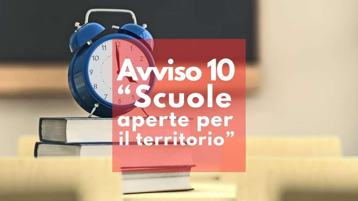 Avviso 10, terza finestra aperta in Sicilia: scuole a tempo pieno per contrastare la dispersione scolastica - Avviso 10