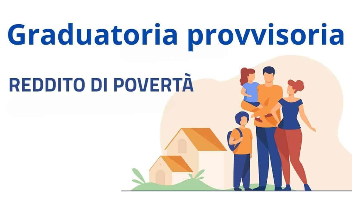 Reddito di povertà: pubblicata la graduatoria provvisoria, quasi 7.000 domande accolte [Elenco] - Reddito di povertà