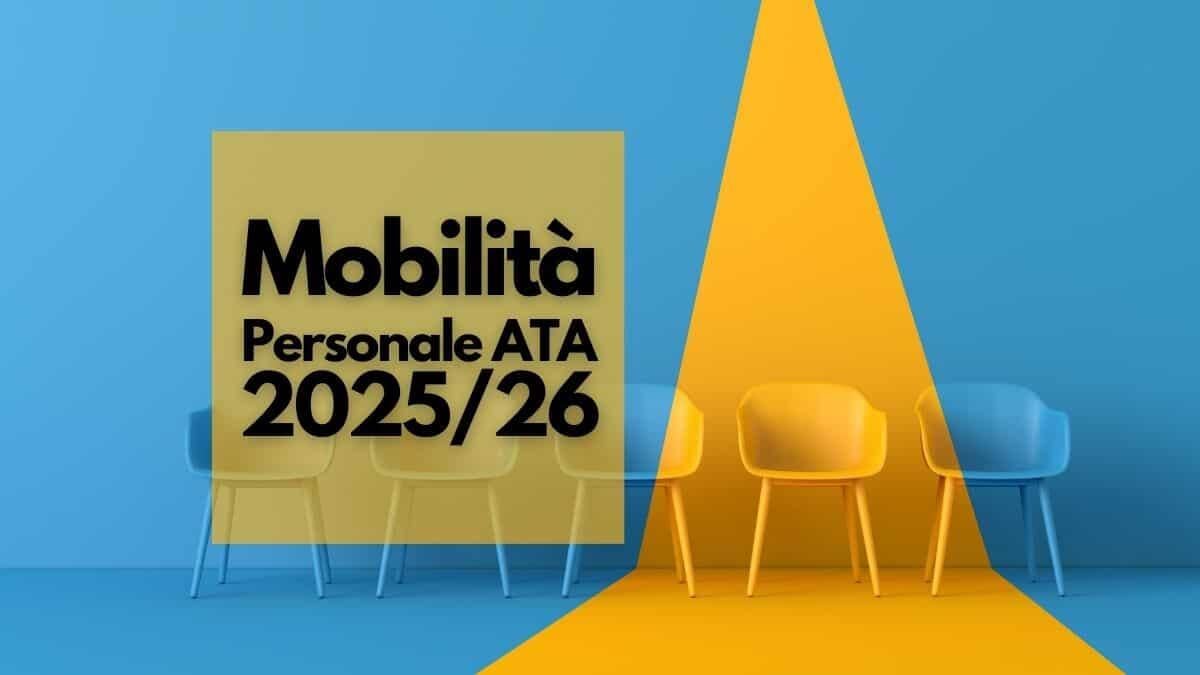 Mobilità ATA 2025/26: pubblicati online gli elenchi dei posti disponibili - Mobilità Personale ATA