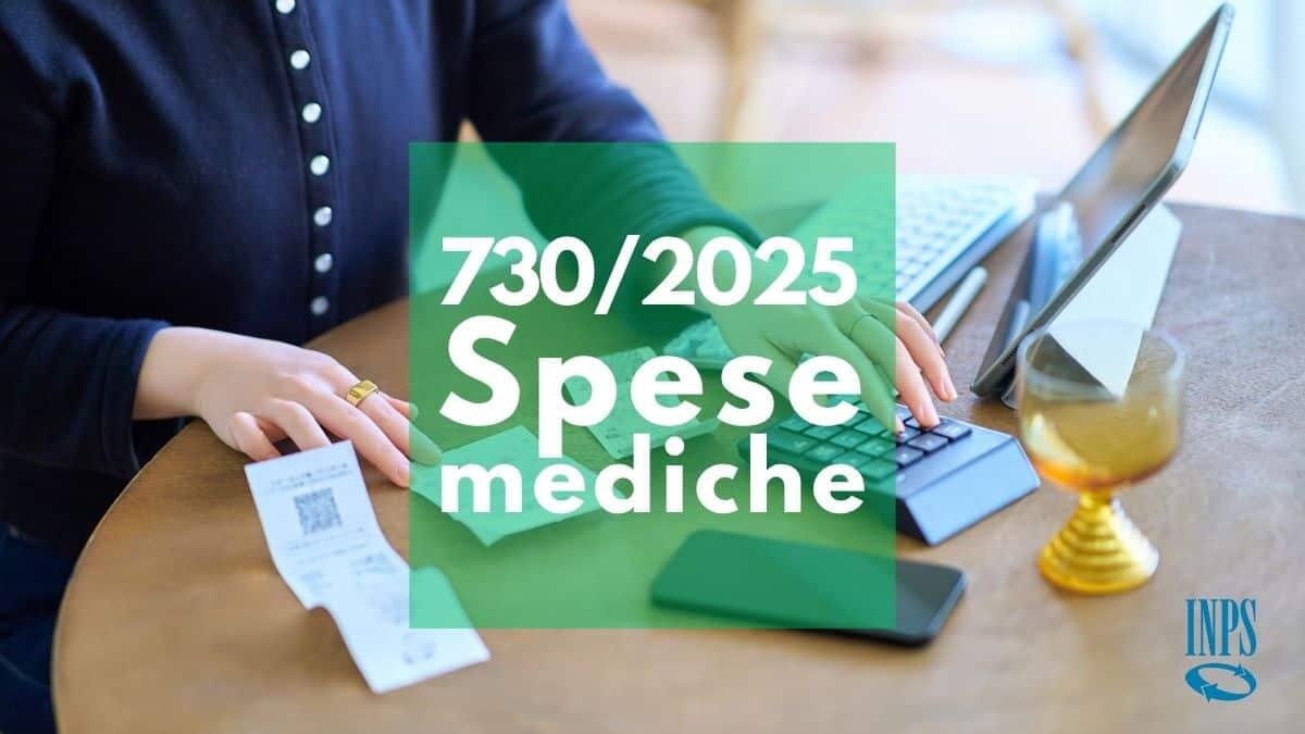 730/2025 scontrini spese mediche: quando non serve conservarli - Modello 730/25