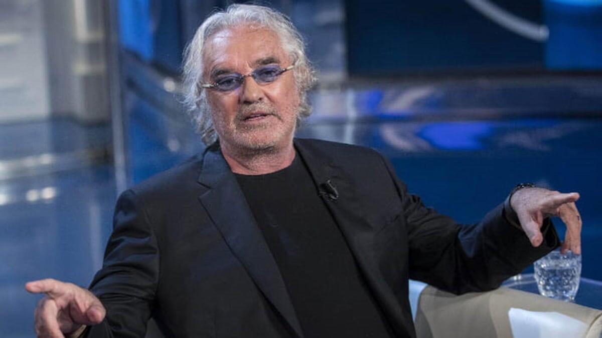 Briatore, scuola e paghetta: “Falco ha 500 euro al mese, ma deve andare bene” - Flavio Briatore