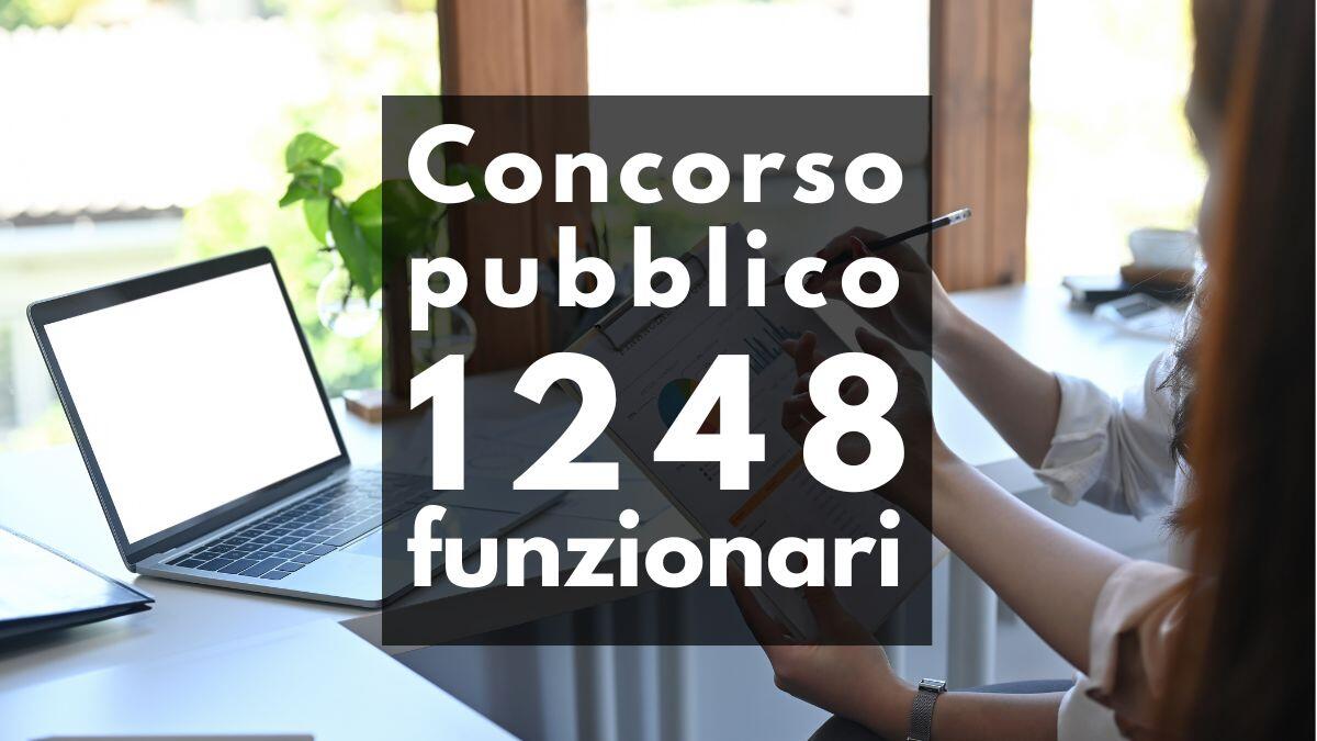 Concorso pubblico per 1.248 funzionari presso il Ministero dell’Interno: riapertura termini e modifica parziale, scadenza 10 luglio - Concorso pubblico