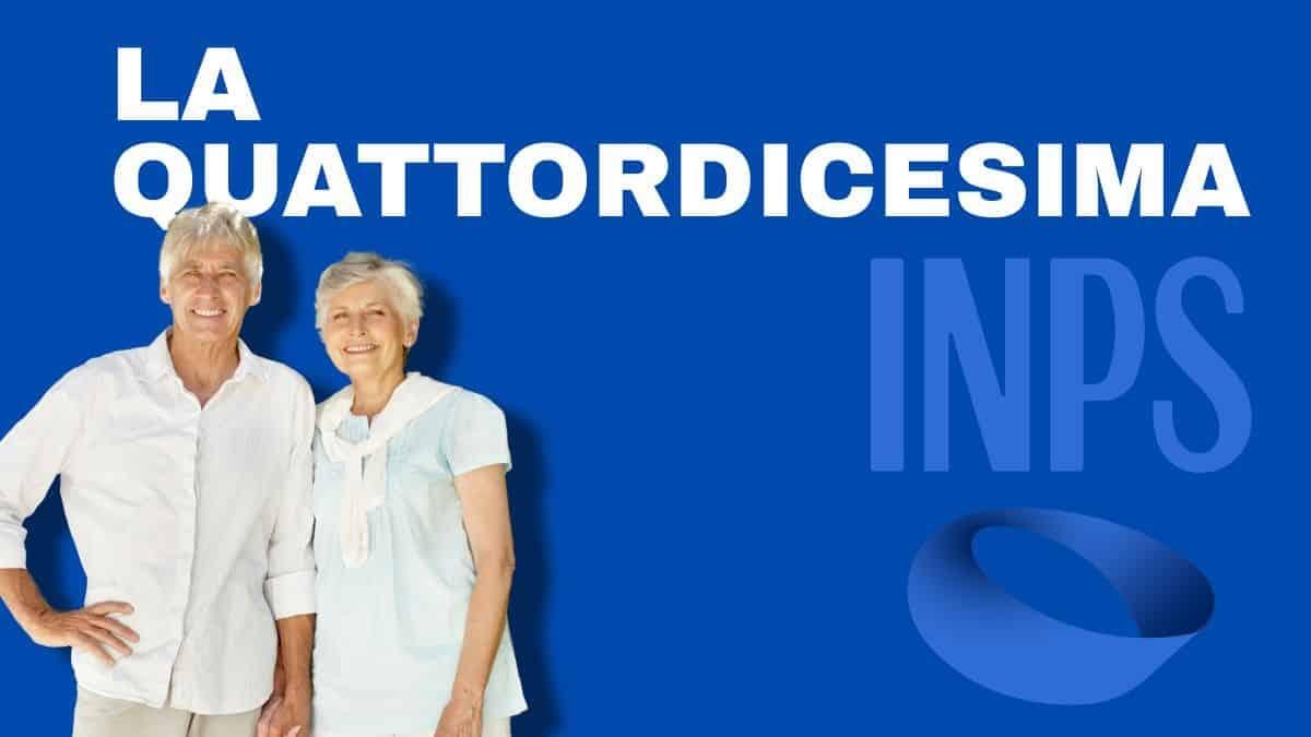 Pensioni luglio 2025: quattordicesima confermata, importi INPS e beneficiari - Quattordicesima INPS