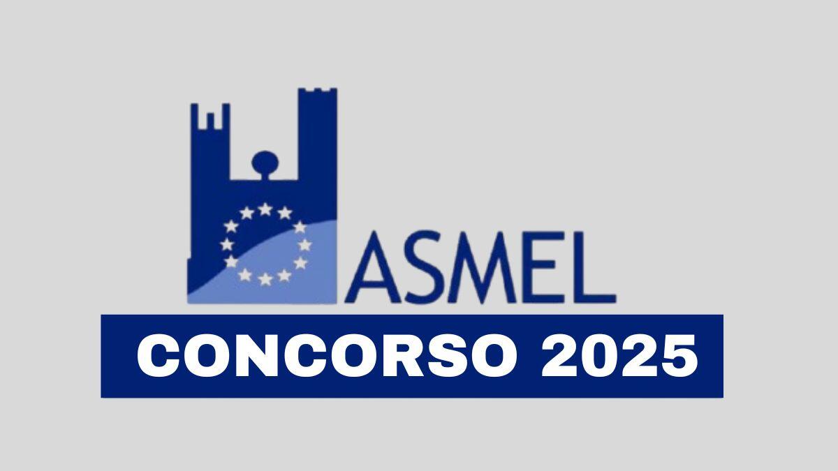 Concorso ASMEL 2025: domande dal 15 al 30 settembre per 37 profili in tutta Italia [Bando] - Concorso ASMEL