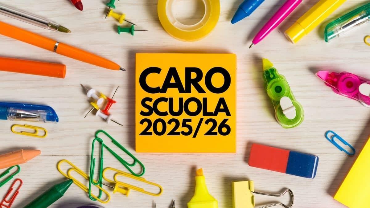 Caro scuola, stangata su famiglie e studenti: +24% su libri e alloggi - Caro Scuola
