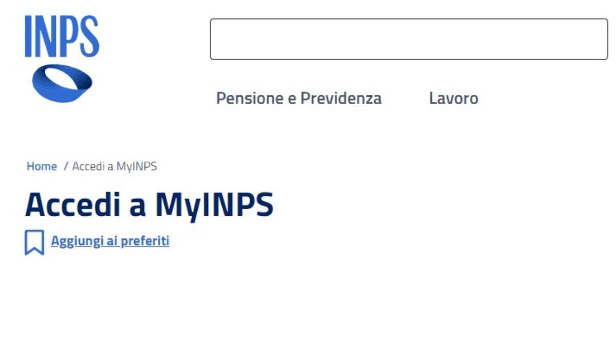 Pagamenti INPS settembre 2025: le date principali - Accesso a MyINPS