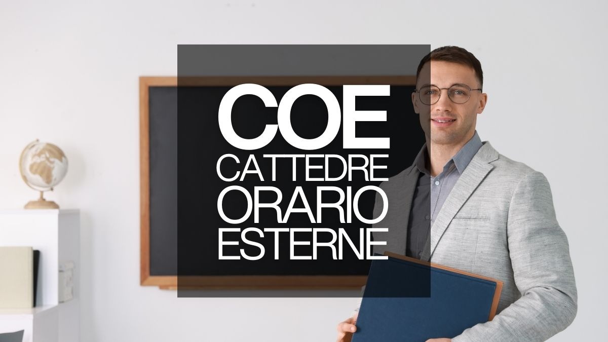 La gestione delle attività funzionali all'insegnamento [Chiarimenti] - CoE Cattedre Orario Esterne