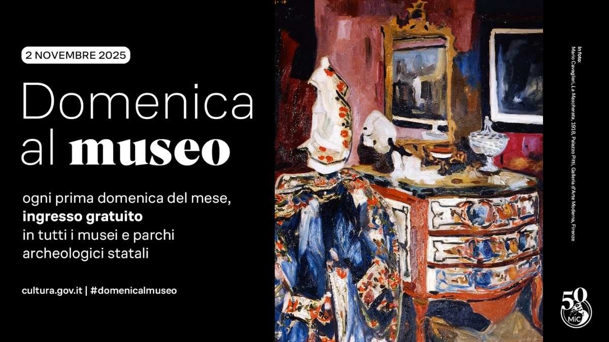 Musei aperti a Ognissanti e ingressi gratuiti il 2 e 4/11 - Domenica al Museo