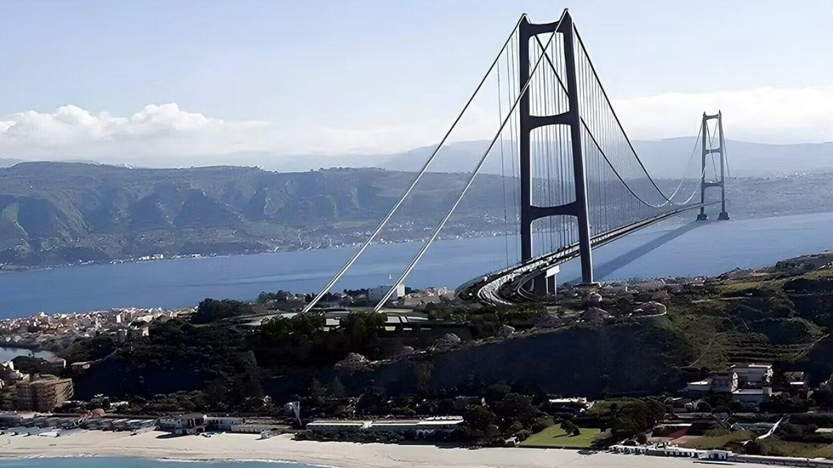 Ponte sullo Stretto: stop nel 2025 e arriva l'emendamento Pd per destinare i fondi al Mezzogiorno - Progetto del Ponte sullo stretto di Messina