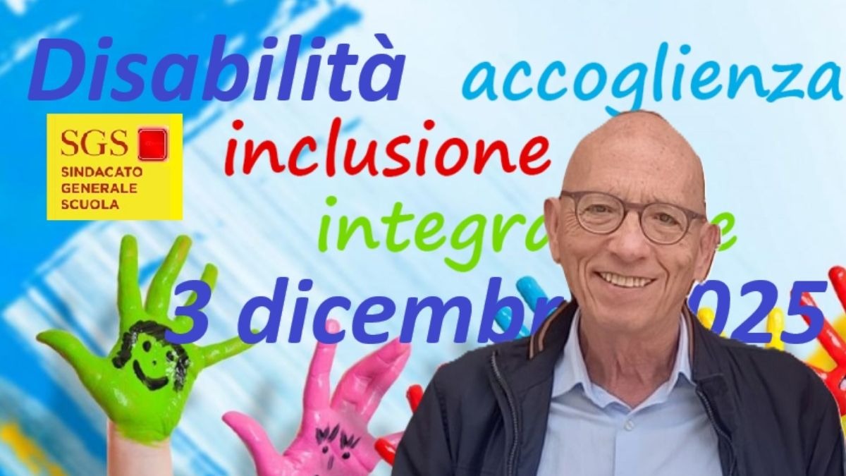 Giornata Disabilità, Mucci (SGS): l’inclusione è intelligenza collettiva - Aldo Mucci