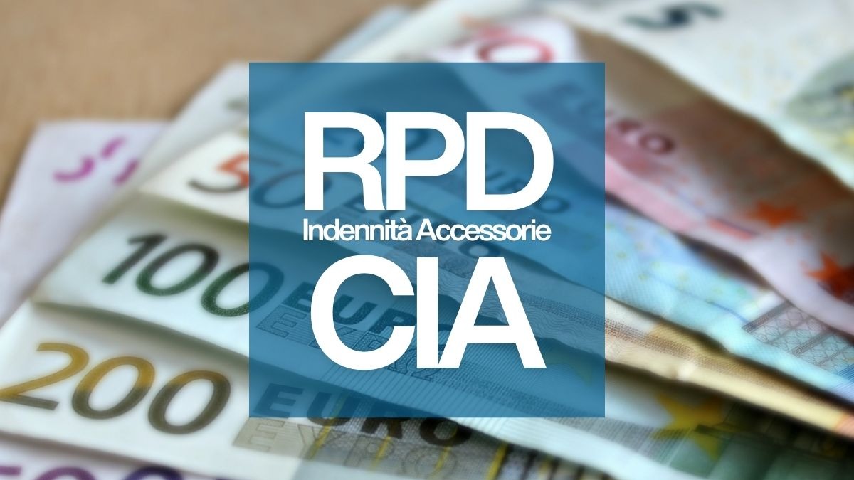 Nuovo Contratto scuola: le cifre degli aumenti RPD e CIA - Indennità accessorie RPD e CIA