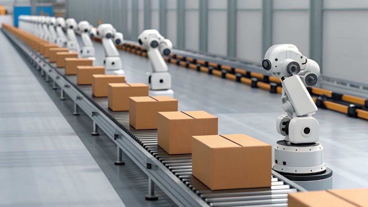 AI e lavoro: a rischio 20 milioni di posti negli Usa, lo studio del Mit che preoccupa - Catena di montaggio con i robot