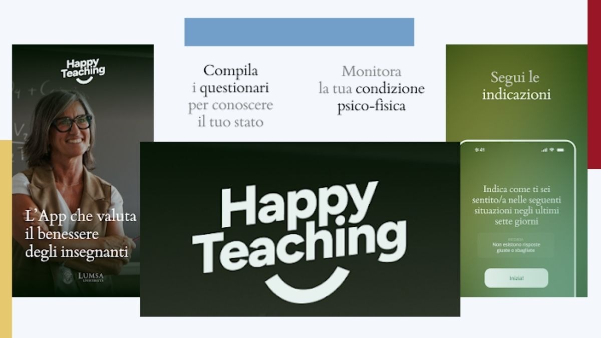 Insegnanti e burnout: arriva l'app Lumsa per il monitoraggio dello stress - Happy Teaching