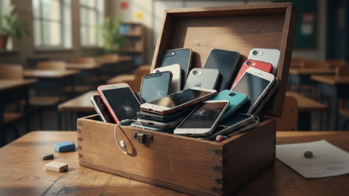 Divieto smartphone a scuola: al via il monitoraggio del Ministero - Cellulari custoditi