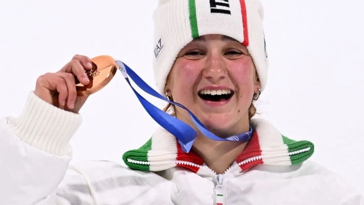 Flora Tabanelli bronzo a Milano Cortina: tra podio olimpico e Maturità - Flora Tabanelli - Foto AGI