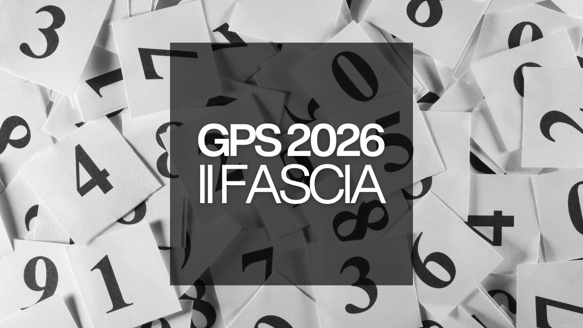 Novità GPS seconda fascia sostegno: il servizio 2025/26 è valido - GPS II Fascia