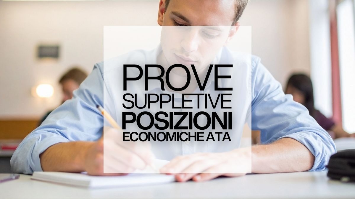 Nuove posizioni economiche ATA: in arrivo il calendario delle prove suppletive - 