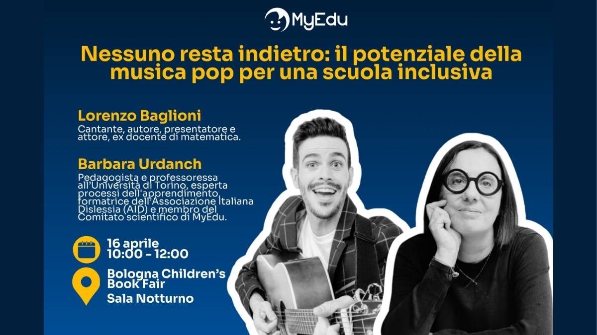 Musica e apprendimento inclusivo: il nuovo progetto di MyEdu con Lorenzo Baglioni - 