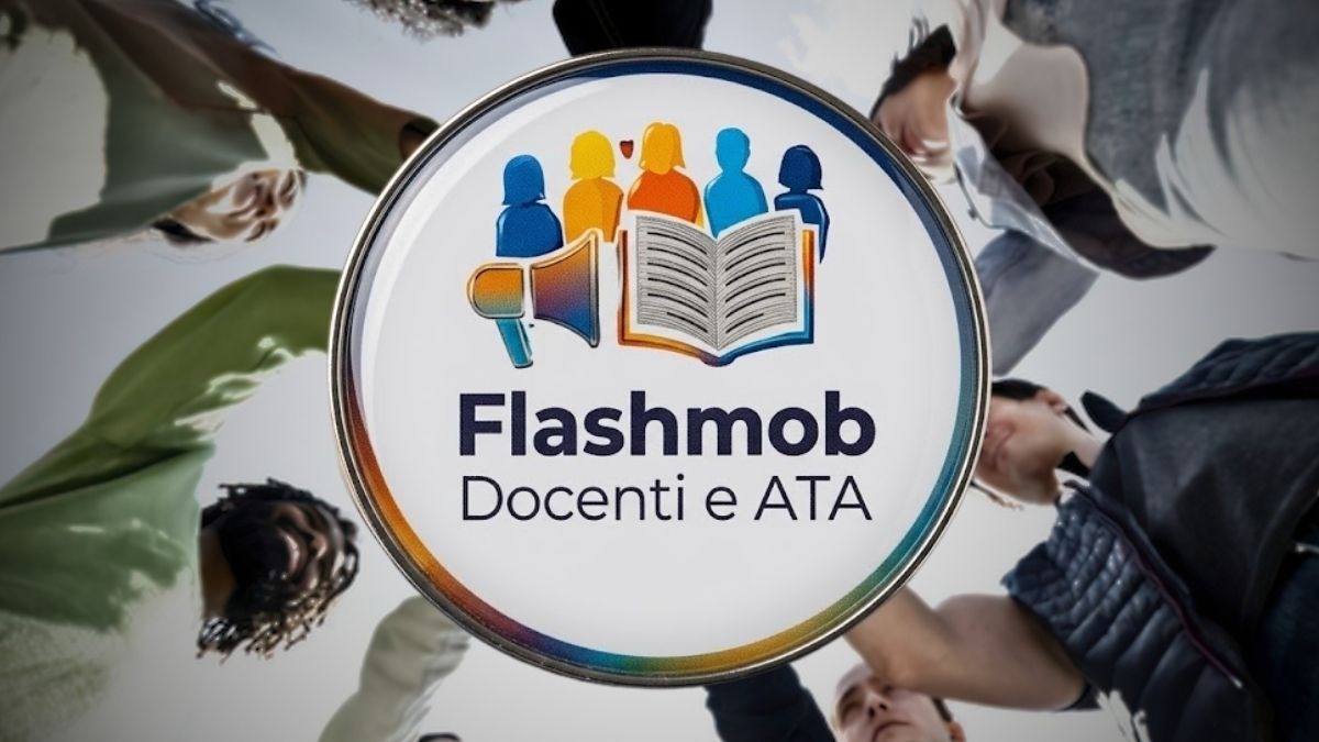 Flashmob personale ATA e docenti contro i bassi aumenti contrattuali: comunicato stampa - Flashmob Docenti e ATA
