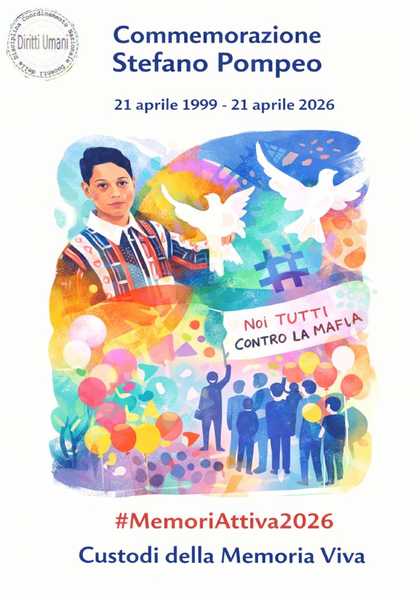 Locandina Commemorazione Stefano Pompeo 2026