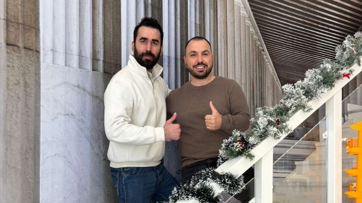 Diego Palma presenta a Cagliari il libro “La vita come un’opera d’arte” - Alessandro Cocco e Diego Palma