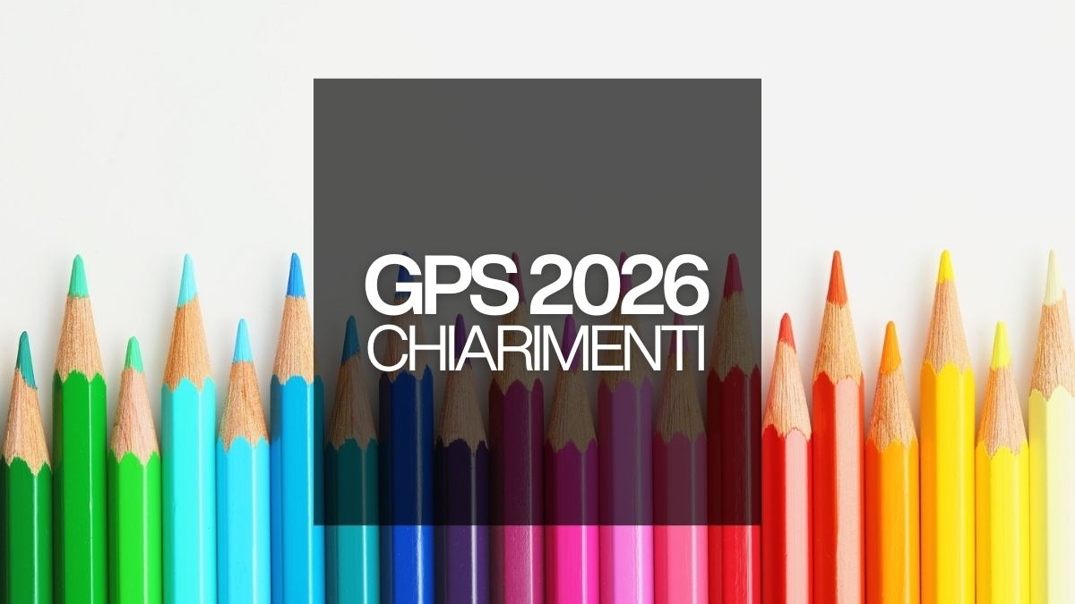 Supplenze scolastiche sostegno 2026/27: novità, date, ripescaggi e conferme GPS - 