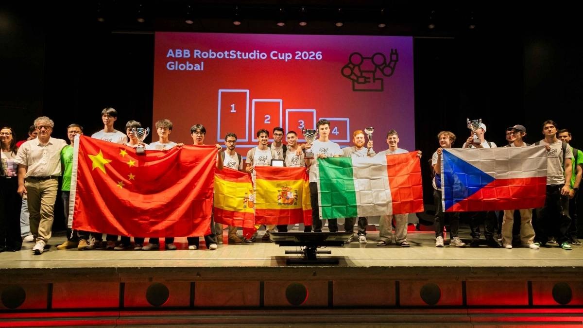 ABB RobotStudio Cup 2026: il futuro della robotica nelle scuole italiane, ecco i vincitori premiati a Bergamo - 