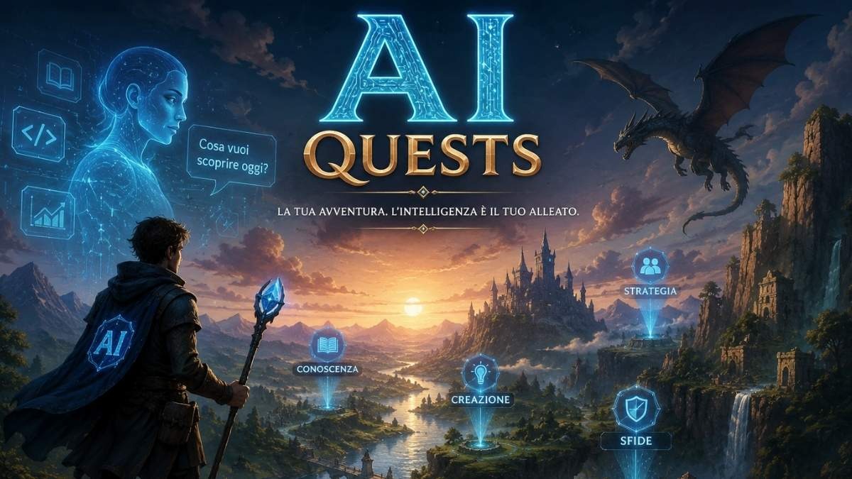 AI Quests, il videogioco gratuito che porta l’intelligenza artificiale a scuola - 