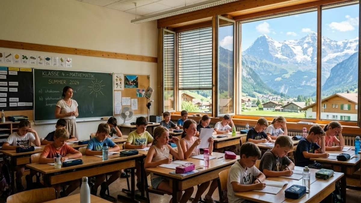 Caldo nelle aule scolastiche della Svizzera: insegnanti chiedono lo stop delle lezioni - 