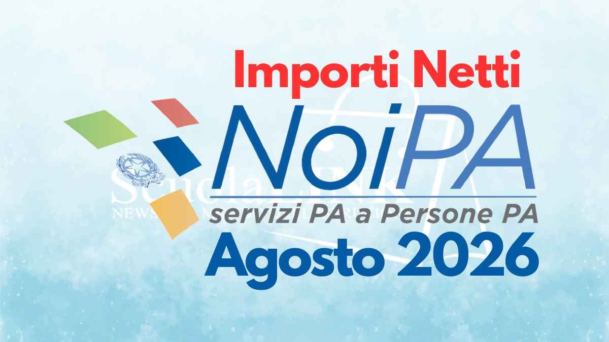 importi netti cedolino di agosto 2026 mancano aumenti e arretrati docenti e ata delusi si attende l emissione speciale entro il 21 da Scuolalink.it importi netti cedolino di agosto 2026 mancano aumenti e arretrati docenti e ata delusi si attende l emissione speciale entro il 21